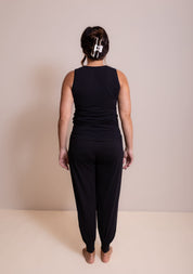 womens black sleep pants