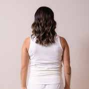 white sleep tank top NOD