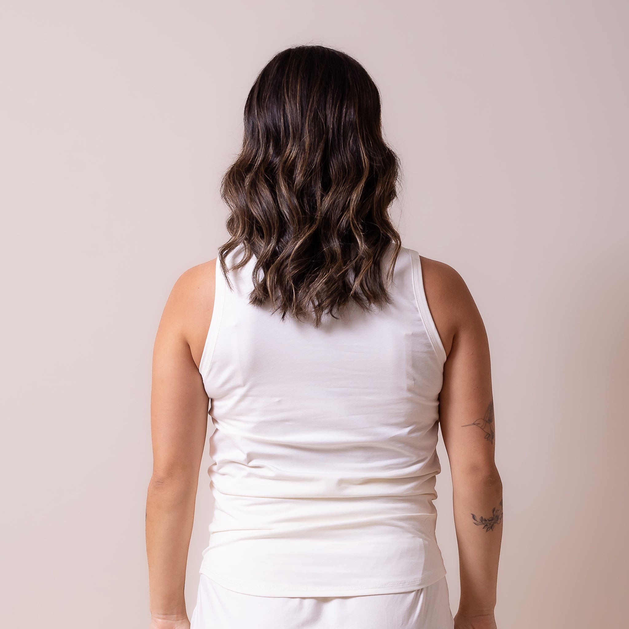 white sleep tank top NOD